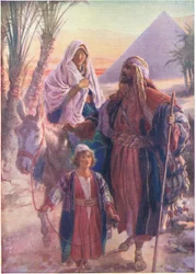 Le retour en Égypte